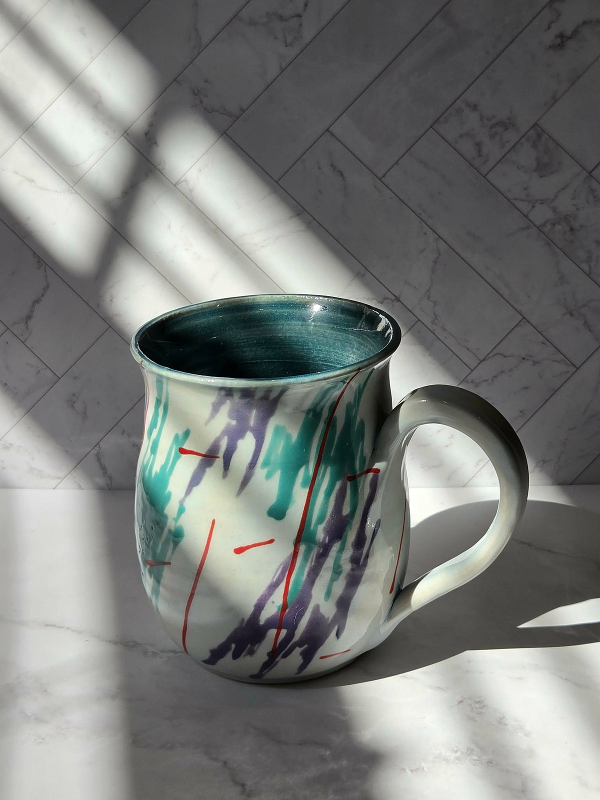 GRAY HKS Splash inspired Mug